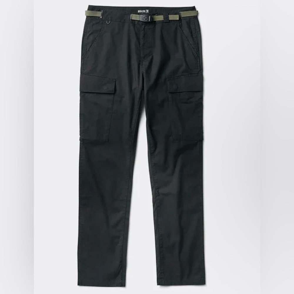 Roark Men’s Black Campover Cargo Pants Size 32 NWT